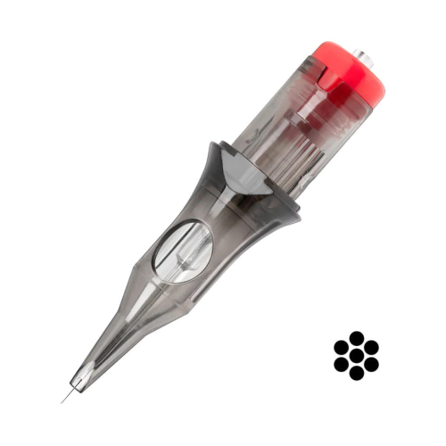 Kartridż do tatuażu El Cartel V2 - 0.25 5RL Long Taper 10 szt.