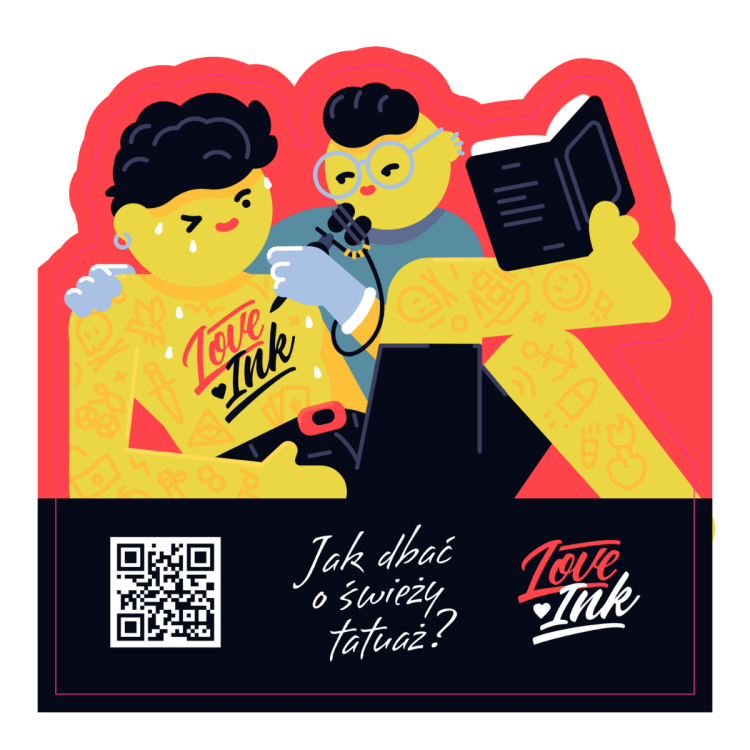 10 sztuk Naklejki ulotki z kodem QR