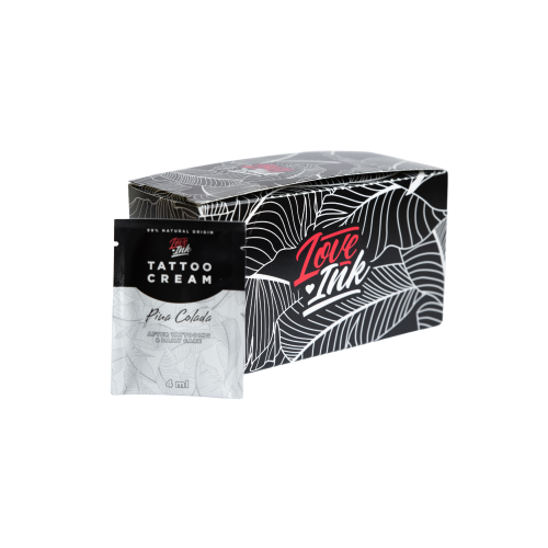 Zestaw Saszetek 4 ml Tattoo Cream Piña colada, 35 sztuk