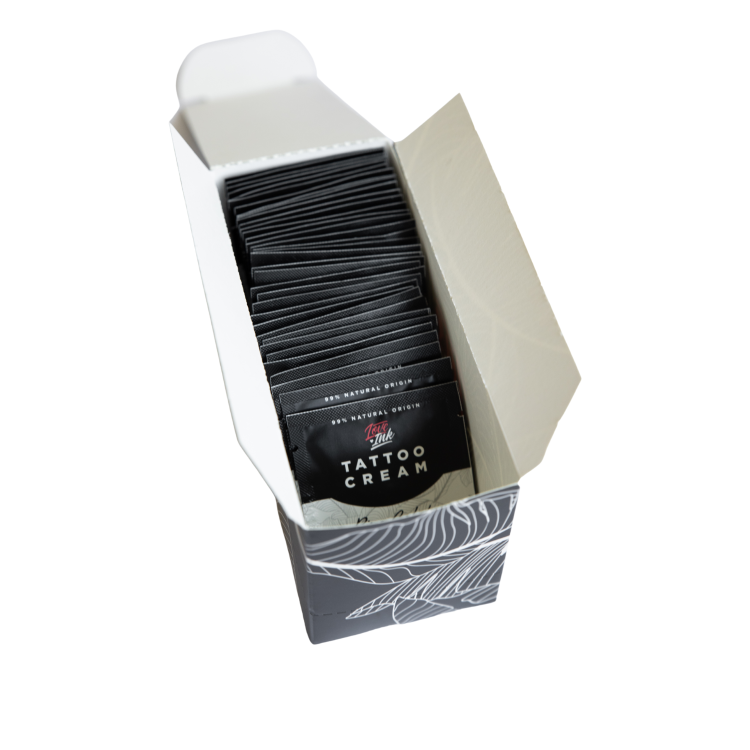 Zestaw Saszetek 4 ml Tattoo Cream Piña colada, 35 sztuk